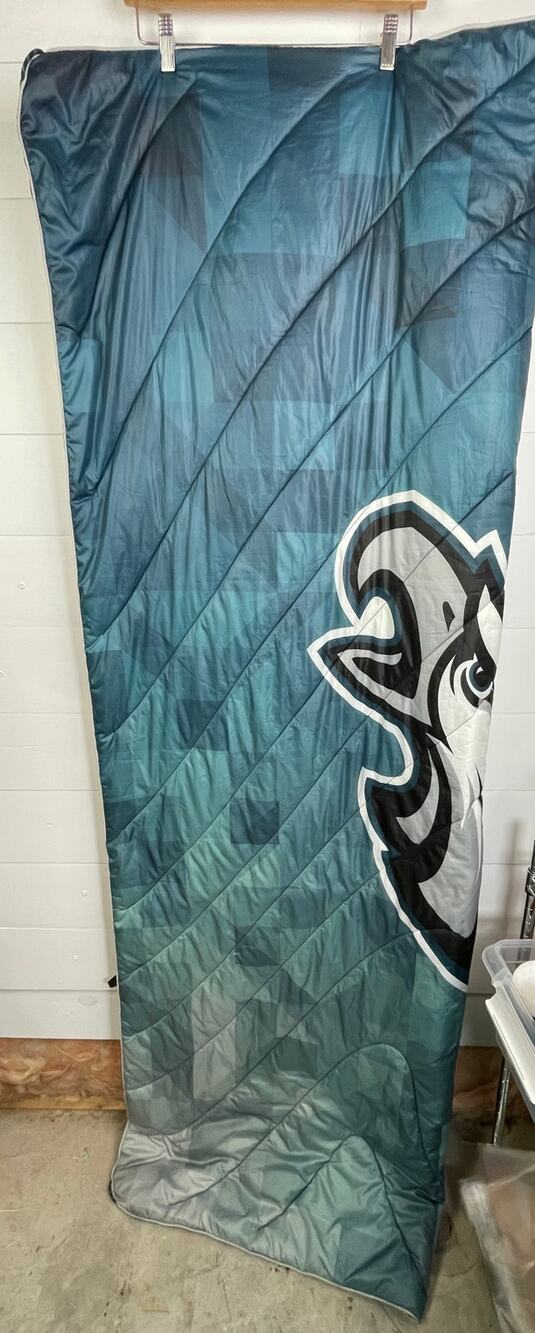 Rumpl NFL Philadelphia Eagles Original Puffy Blanket Geo Print 75" x 52"